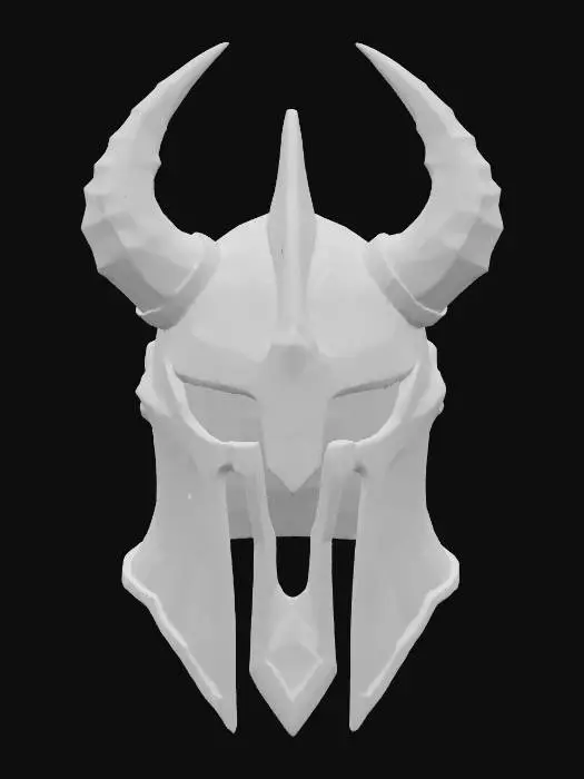3D model for Horned Guardian Helmet