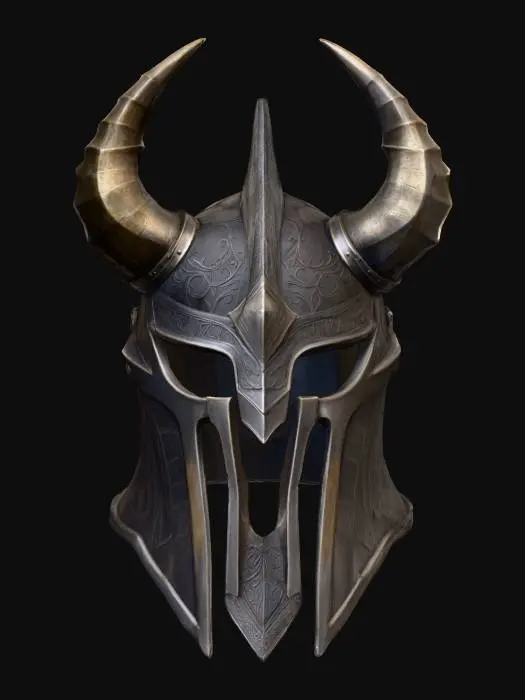 3D model for Horned Guardian Helmet