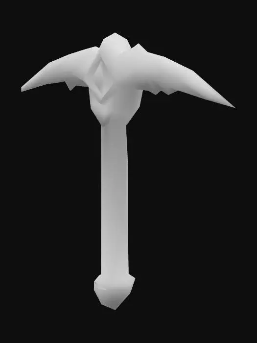 3D model for Frost Crystal Pickaxe