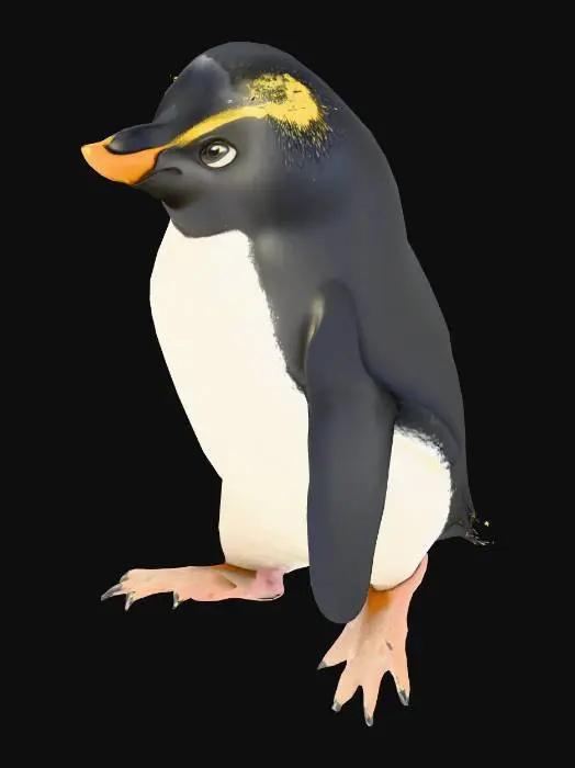 3D model for Penguin Majesty