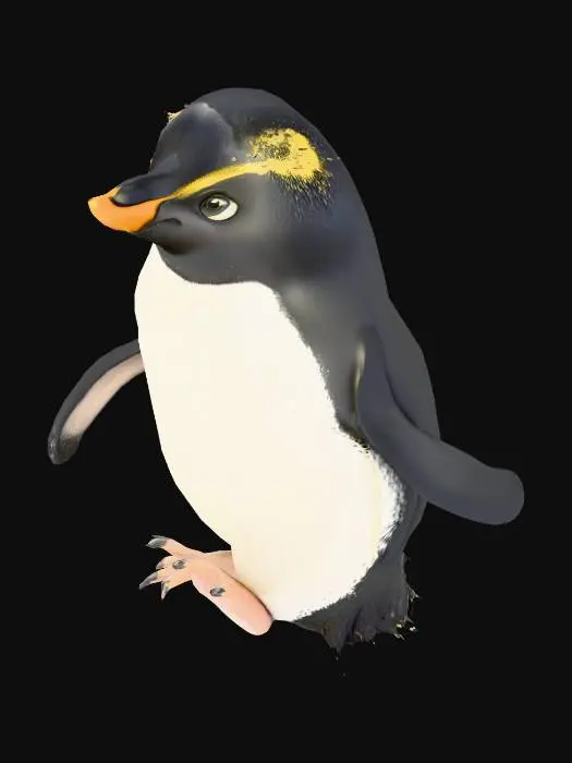 3D model for Penguin Majesty