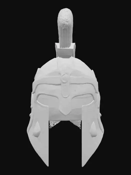 3D model for Aztec-Spartan Warrior Helmet