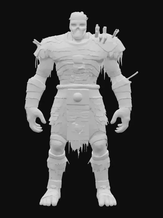 3D model for Stone Guardian