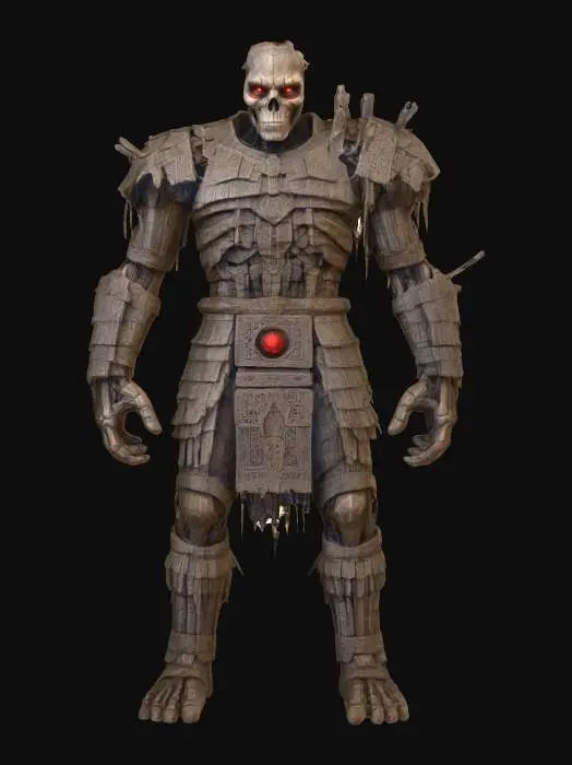 3D model for Stone Guardian