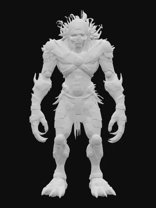 3D model for Stone Guardian