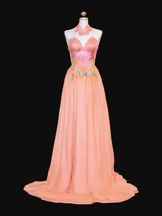 3D model for Lotus Sunrise Dress