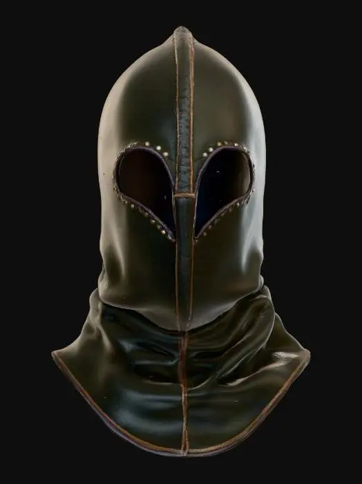 3D model for Medieval Padded Coif