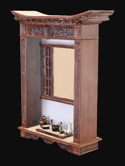 3D model for Tokonoma alcove #PBR#