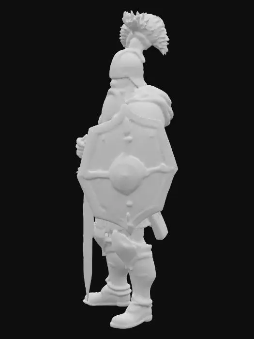 3D model for Footman,clash of clans style