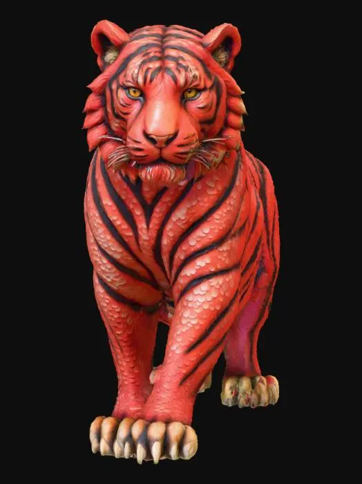 3D model for Strawberry Tiger
