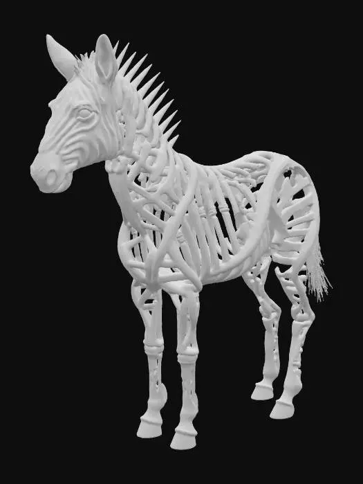 3D model for Luminous Zebra Structure