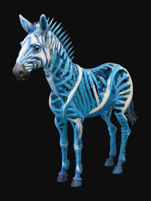 3D model for Luminous Zebra Structure