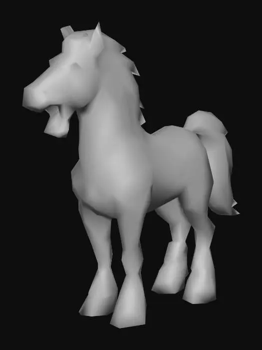3D model for horse