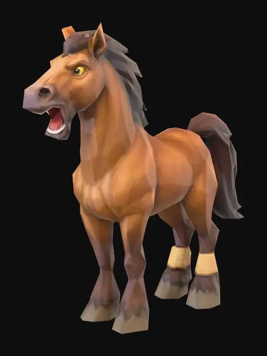 3D model for horse