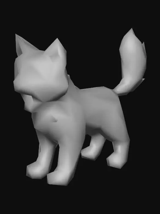 3D model for cat