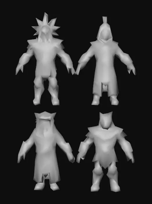 3D model for Warrior Wardrobes