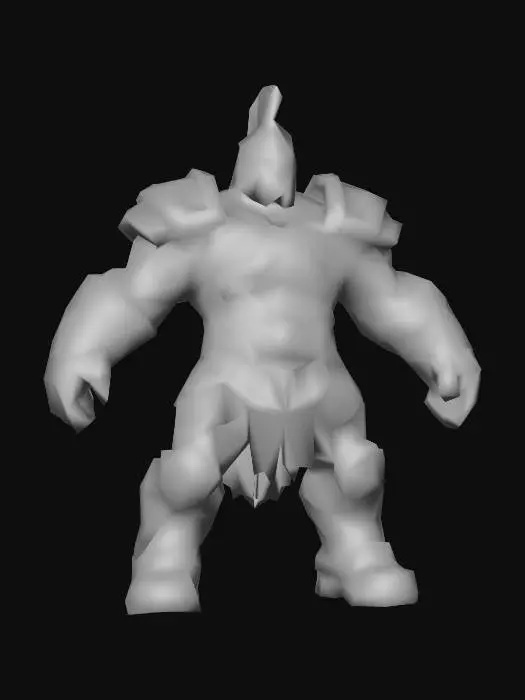 3D model for 7.King Leonidas (Strength Hero unit) Spartans (Elite Ancient Warriors)