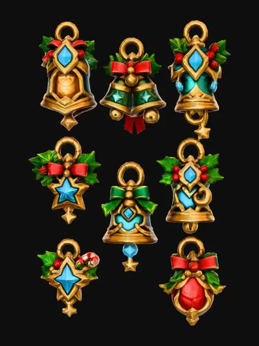 3D model for Festive Holiday Ornaments, #Christmas2025#