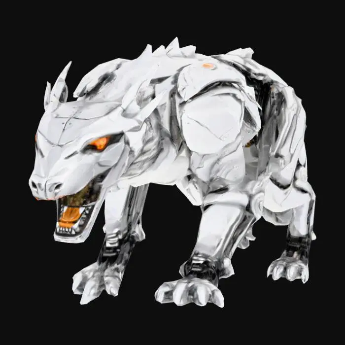 3D model for Armored Dire Wolf,mount