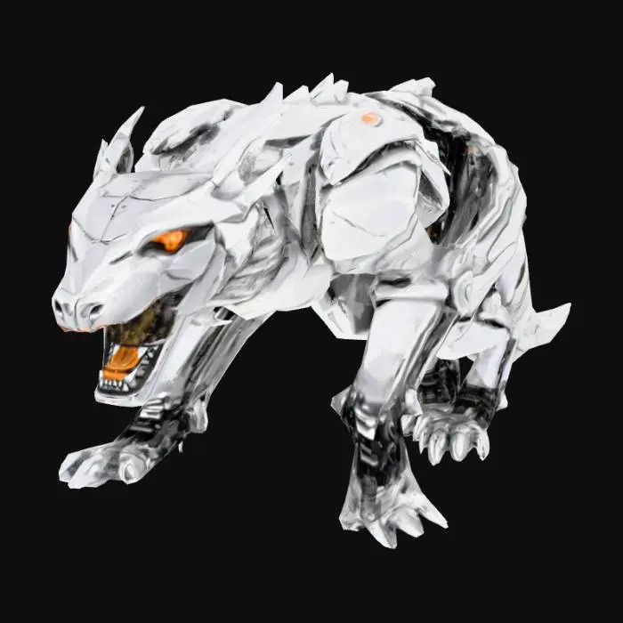 3D model for Armored Dire Wolf,mount