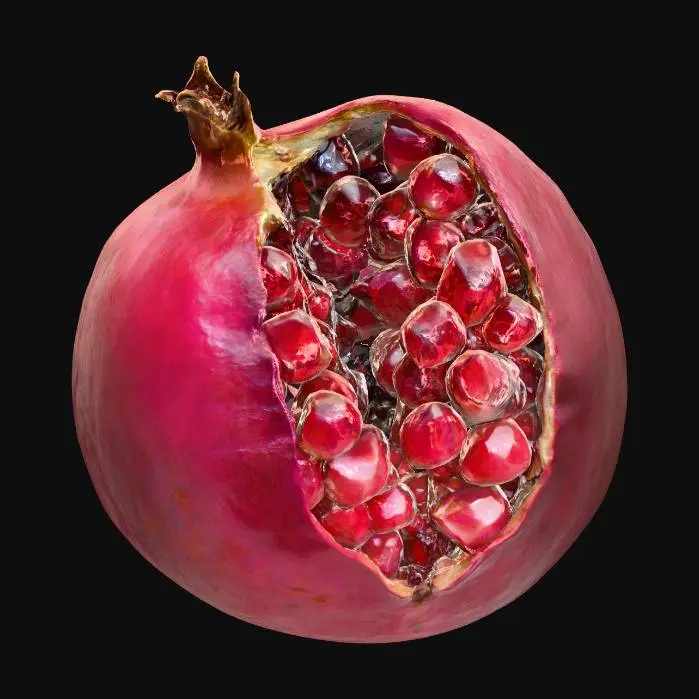 3D model for Garnet Harvest,rubies