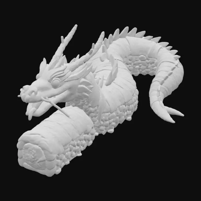 3D model for Dragon Sushi Creation