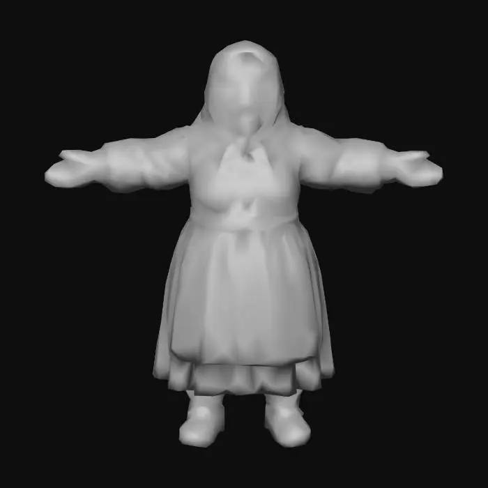 3D model for Village Matriarch