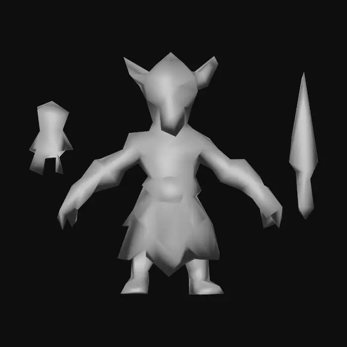 3D model for Voodoo(mage)
