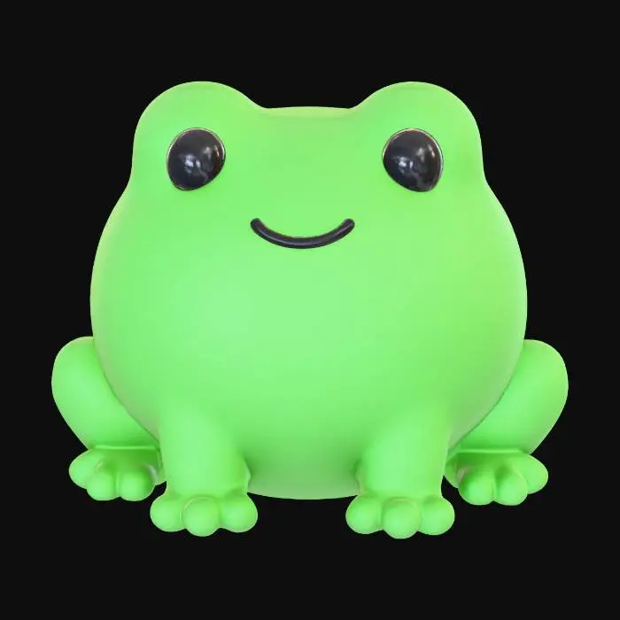 3D model for Froggy Bliss