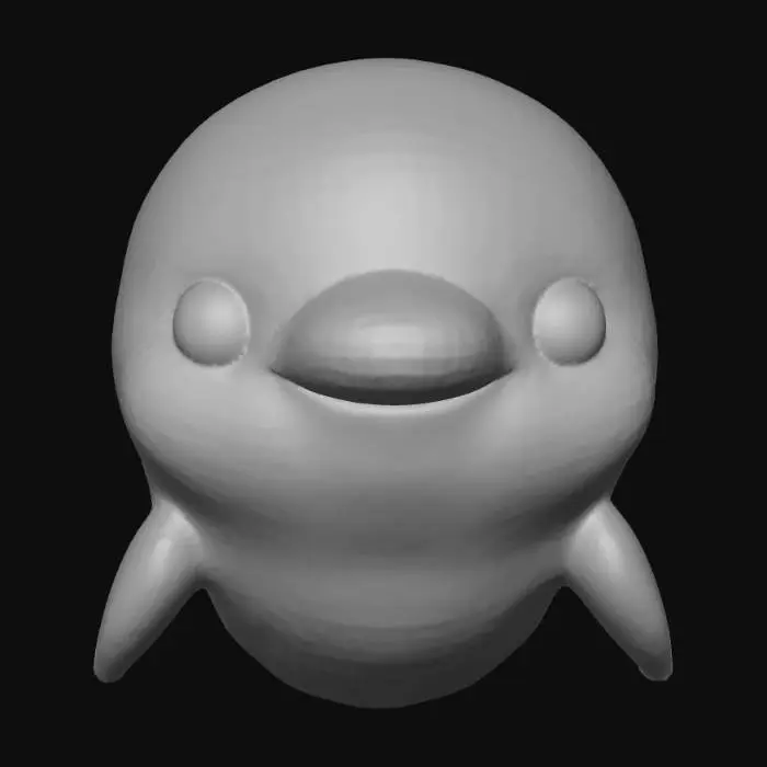 3D model for Blissful Dolphin