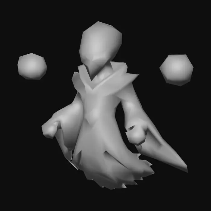 3D model for 3.Psionic Sage (Mage unit) Aliens (Extraterrestrial and Weird)