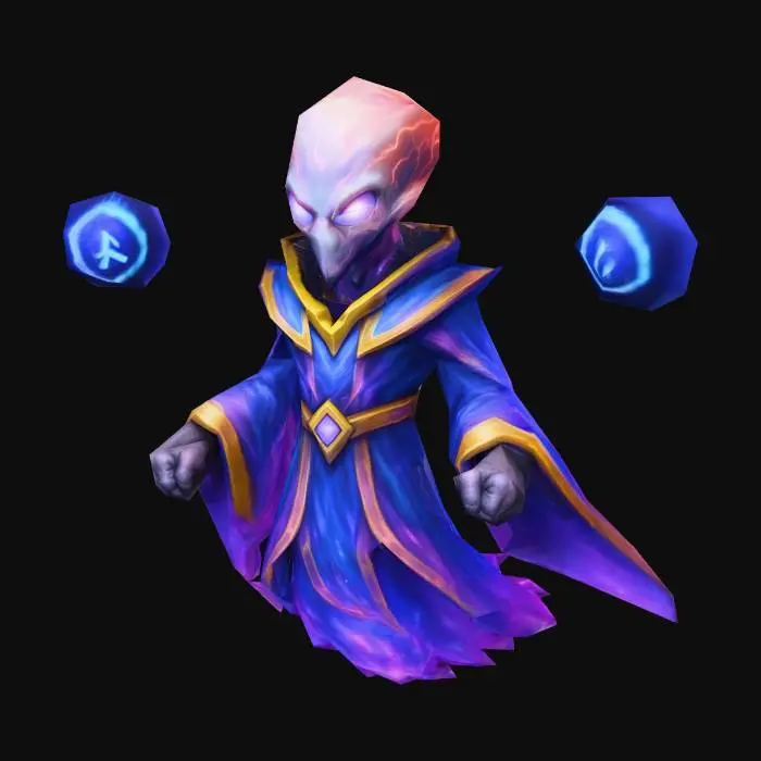 3D model for 3.Psionic Sage (Mage unit) Aliens (Extraterrestrial and Weird)