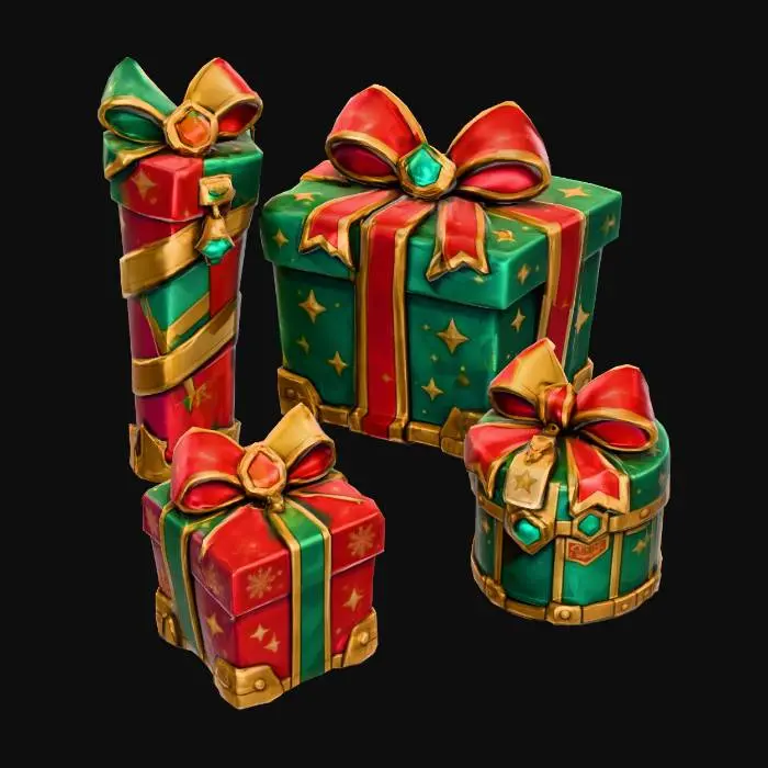 3D model for Holiday Treasures, #Christmas2025#