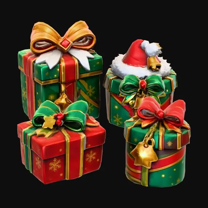 3D model for Festive Gifts, #Christmas2025#