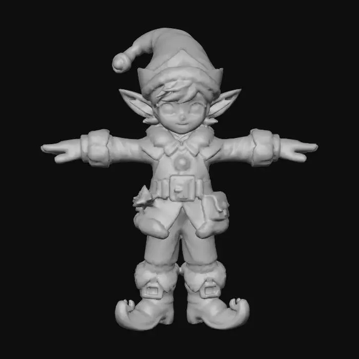 3D model for Elf Helper, #Christmas2025#