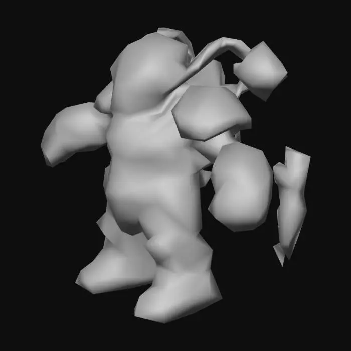 3D model for 4.Xenobot Engineer (Secondary – Support Unit) Aliens (Extraterrestrial and Weird)