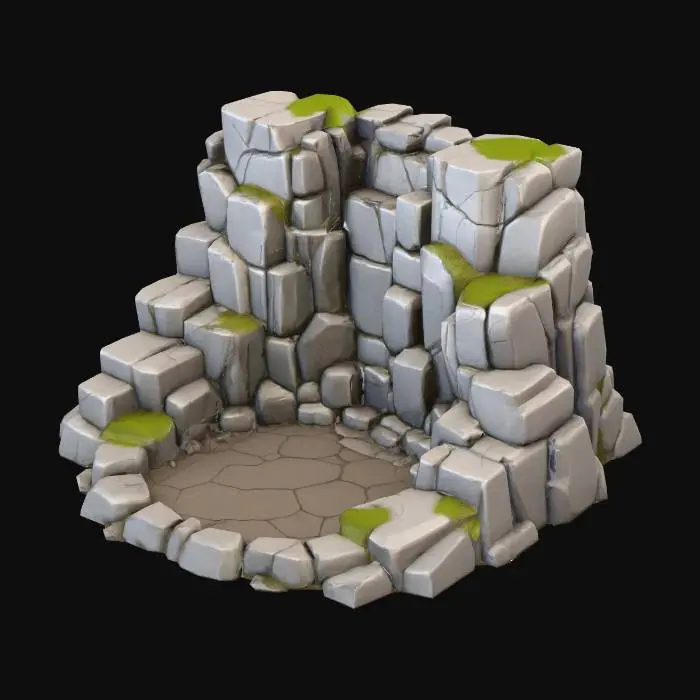 3D model for Stone Circle Sanctuary