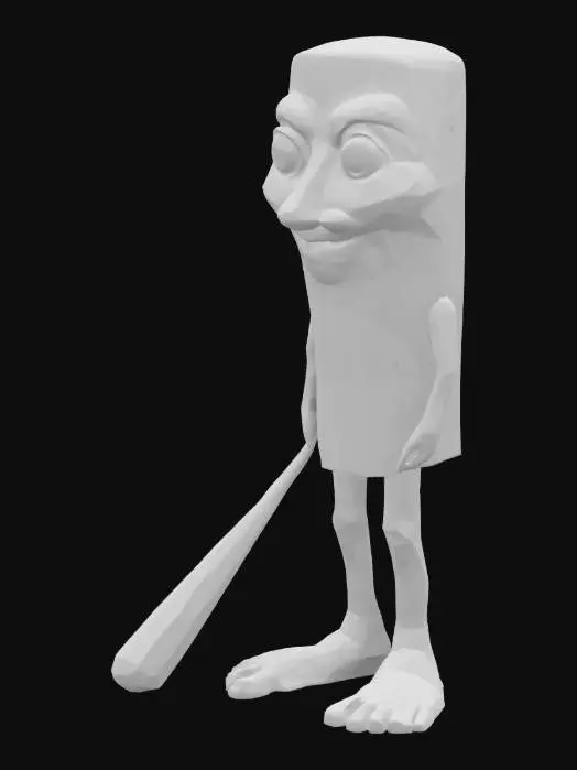 3D model for Bat Vigilante