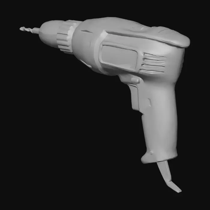 3D model for Realistic household prop for VR game. Simple, clean shapes, no logos or text. Readable at a glance, slightly stylized realism. Correct real-world scale (cm). Game-ready low/medium poly, clean topology, no micro-geometry. UV unwrapped, consistent texel density. PBR workflow (BaseColor, Normal, Roughness, Metallic, AO). Pivot placed for natural interaction (floor or hinge). Designed for construction gameplay clarity.


Cordless drill, compact body, simple buttons, bit as separate mesh.