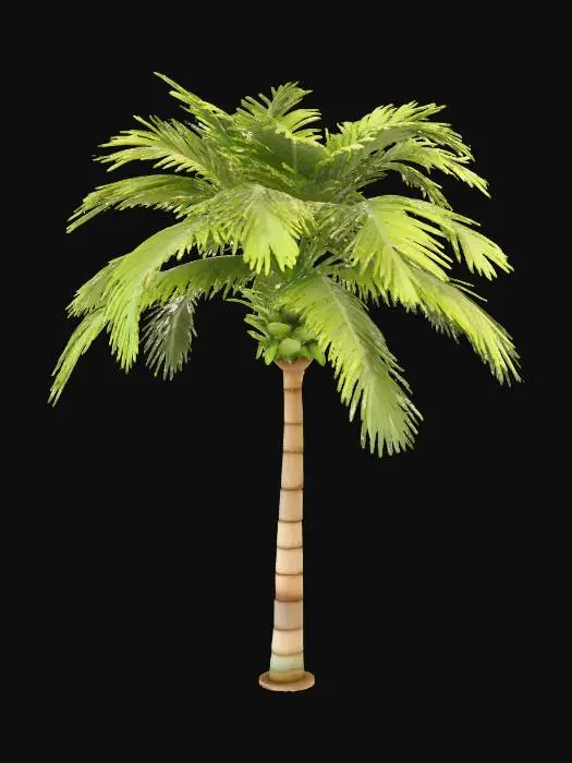 3D model for pngtree-realistic-artificial-coconut-palm-tree-png-image_17408427.png