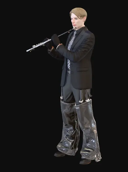 3D model for Flute in Style