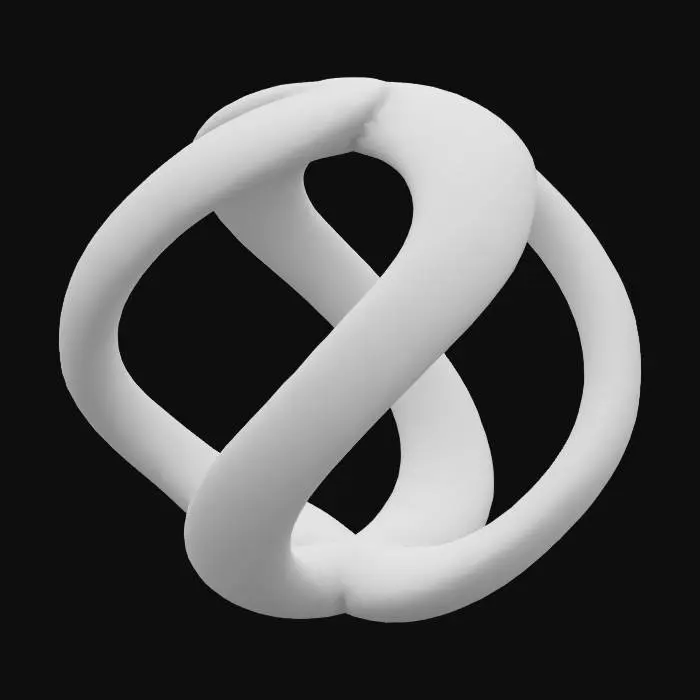 3D model for Eternity is a modern contemporary art installation for a public space like a plaza or public garden made from metal and stone. Using simple geometric shapes and large sweeping curves to create a dramatic but simplistic design that uses light and reflections to change the style throughout the day it demonstrates the mutability and inconstancy of time against its centrality to everything.