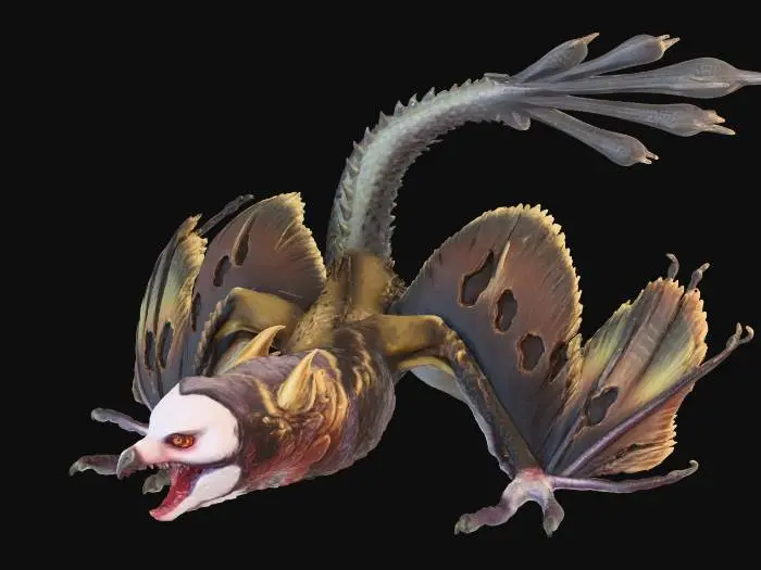 3D model for Owl-Wyvern