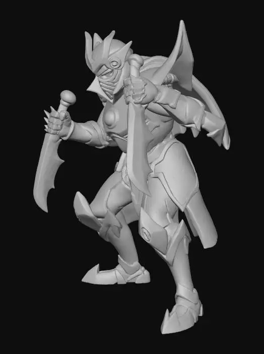 3D model for Trickster Mech