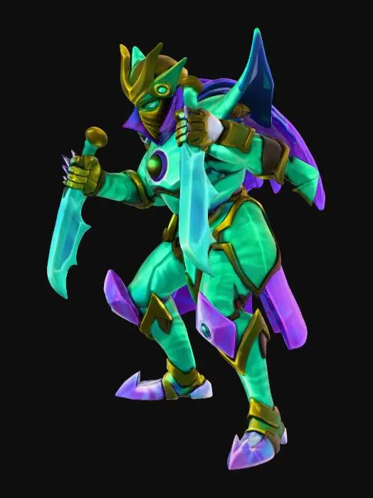 3D model for Trickster Mech