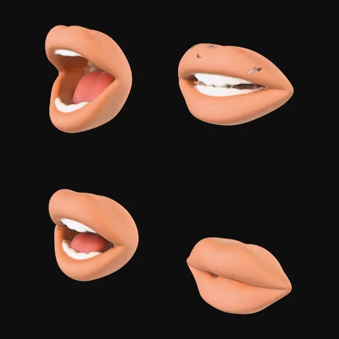 3D model for Expressions of Speech