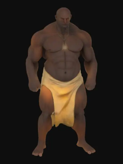 3D model for #South African# Titan's Gaze, #AroundTheWorld#