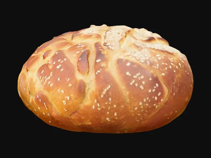 3D model for Crusty Loaf