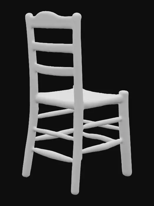3D model for Van Gogh's Chair V3