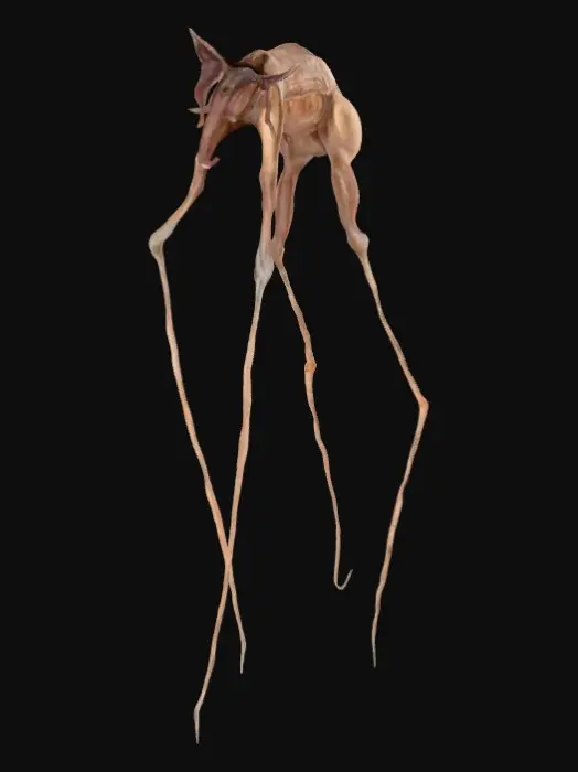 3D model for Elephant Dreamscape (Salvador Dali)